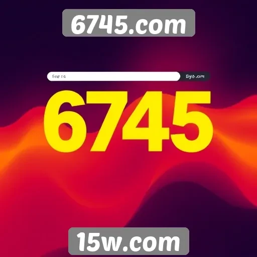 Experiência do usuário em 6745.com é aprimorada